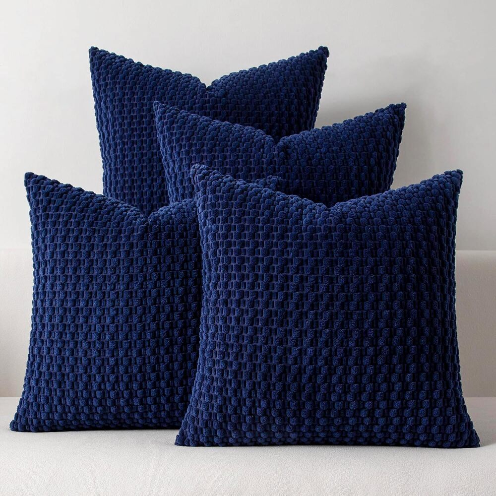 2216 Kevin Textile Throw Pillow Covers Pack of 4 Spring Super Soft Boho